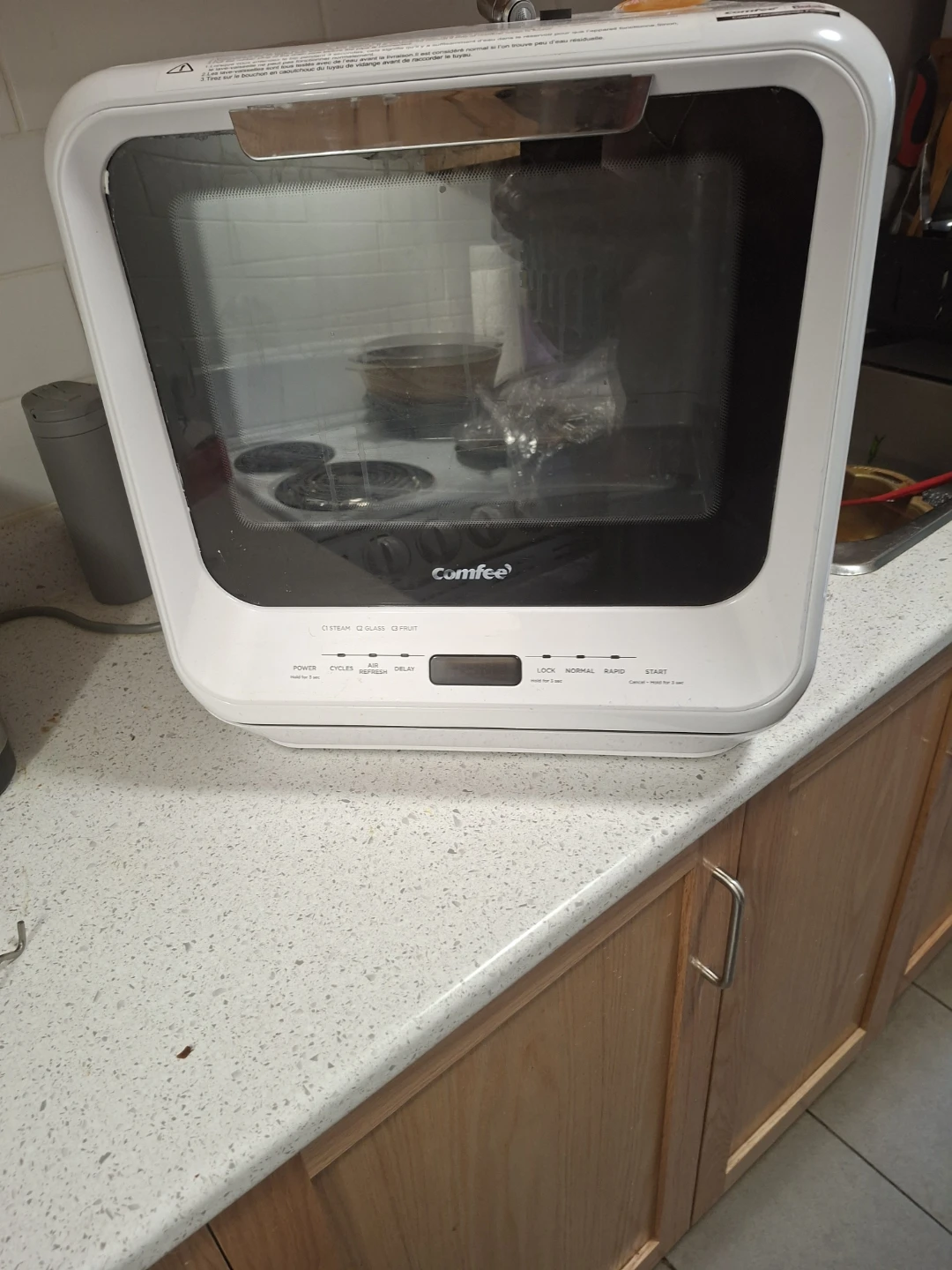COFFEE Countertop Dishwasher - White