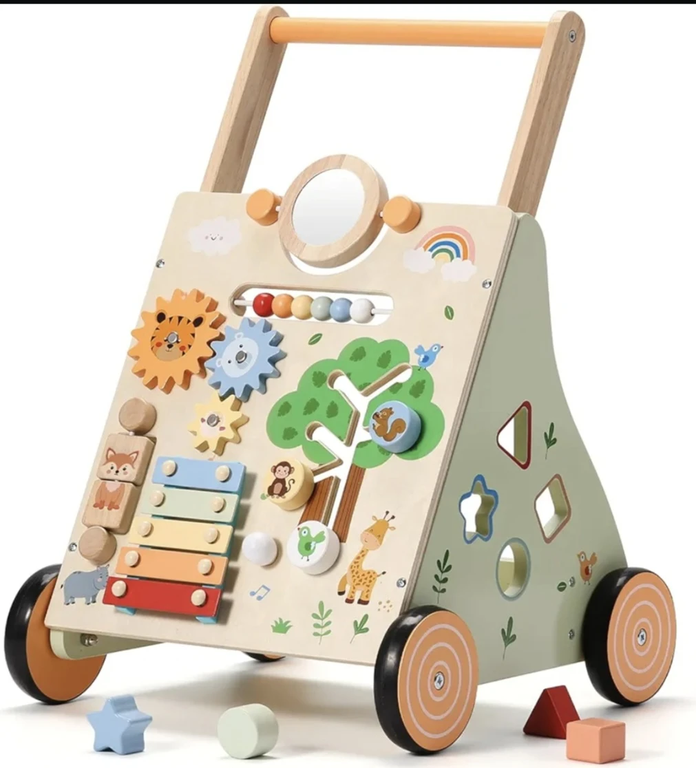 Wooden Baby Walker Activity Centre - photo 2