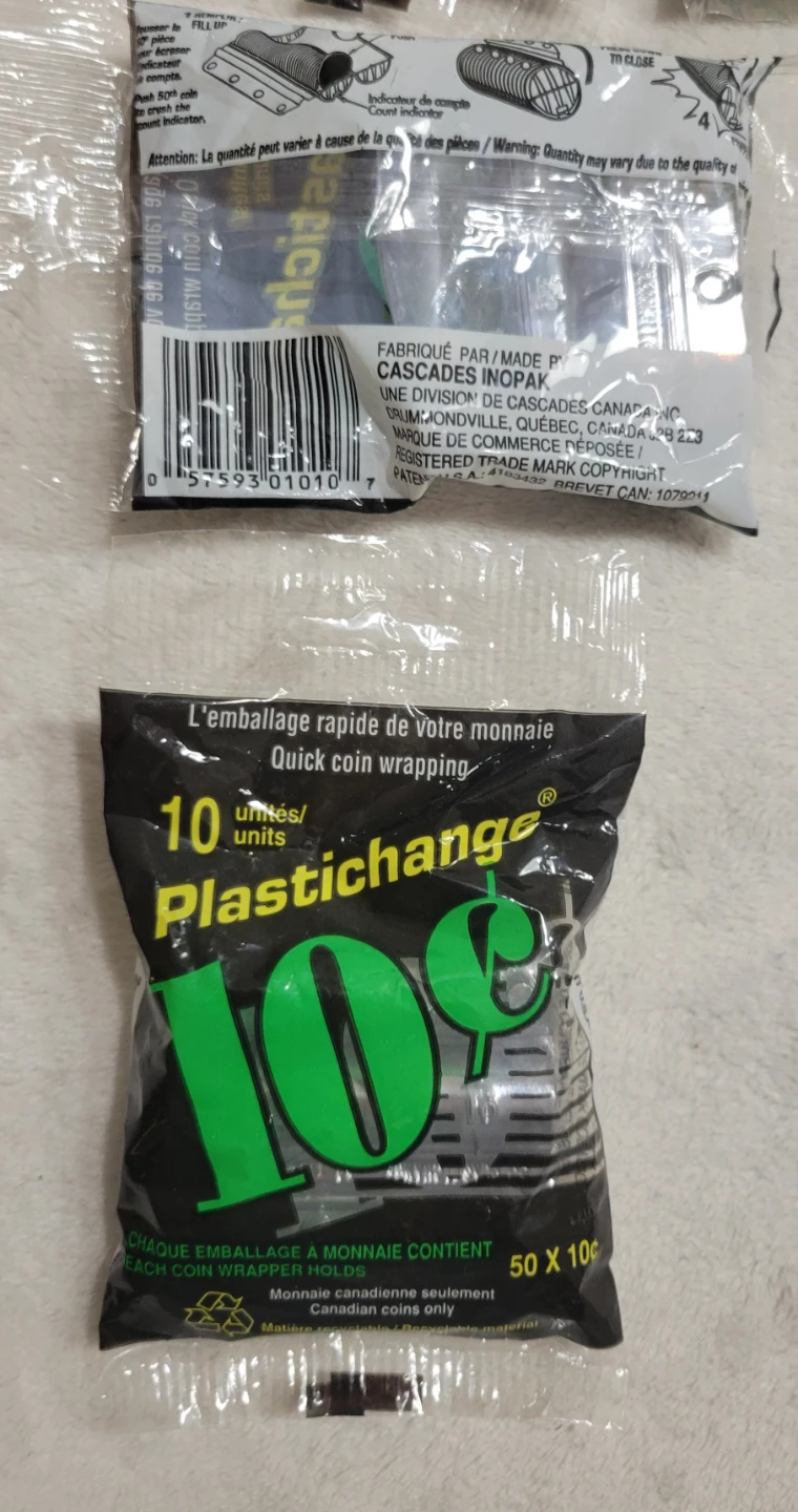 Plasticchange Quick Coin Wrappers - 10 Cents ⚽ - photo 2