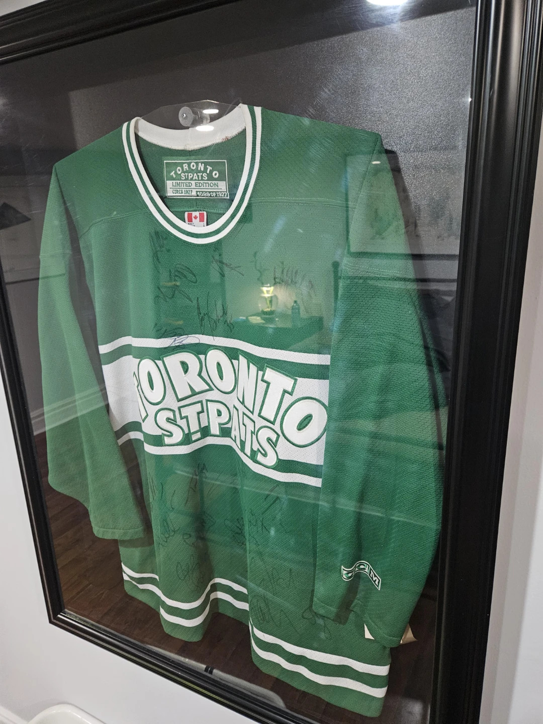 Toronto St. Pats Limited Edition autographed Hockey Jersey - photo 2