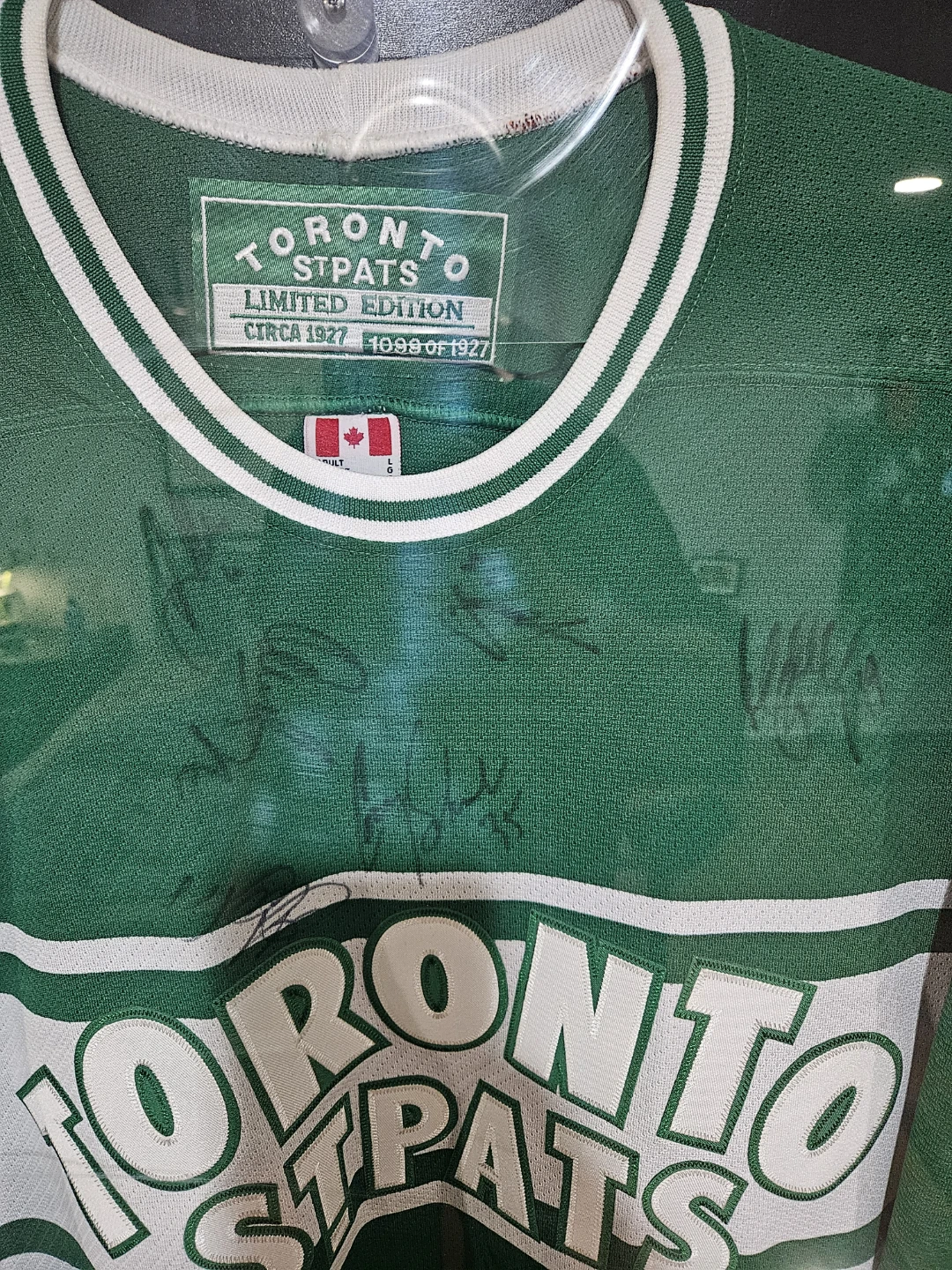 Toronto St. Pats Limited Edition autographed Hockey Jersey - photo 4