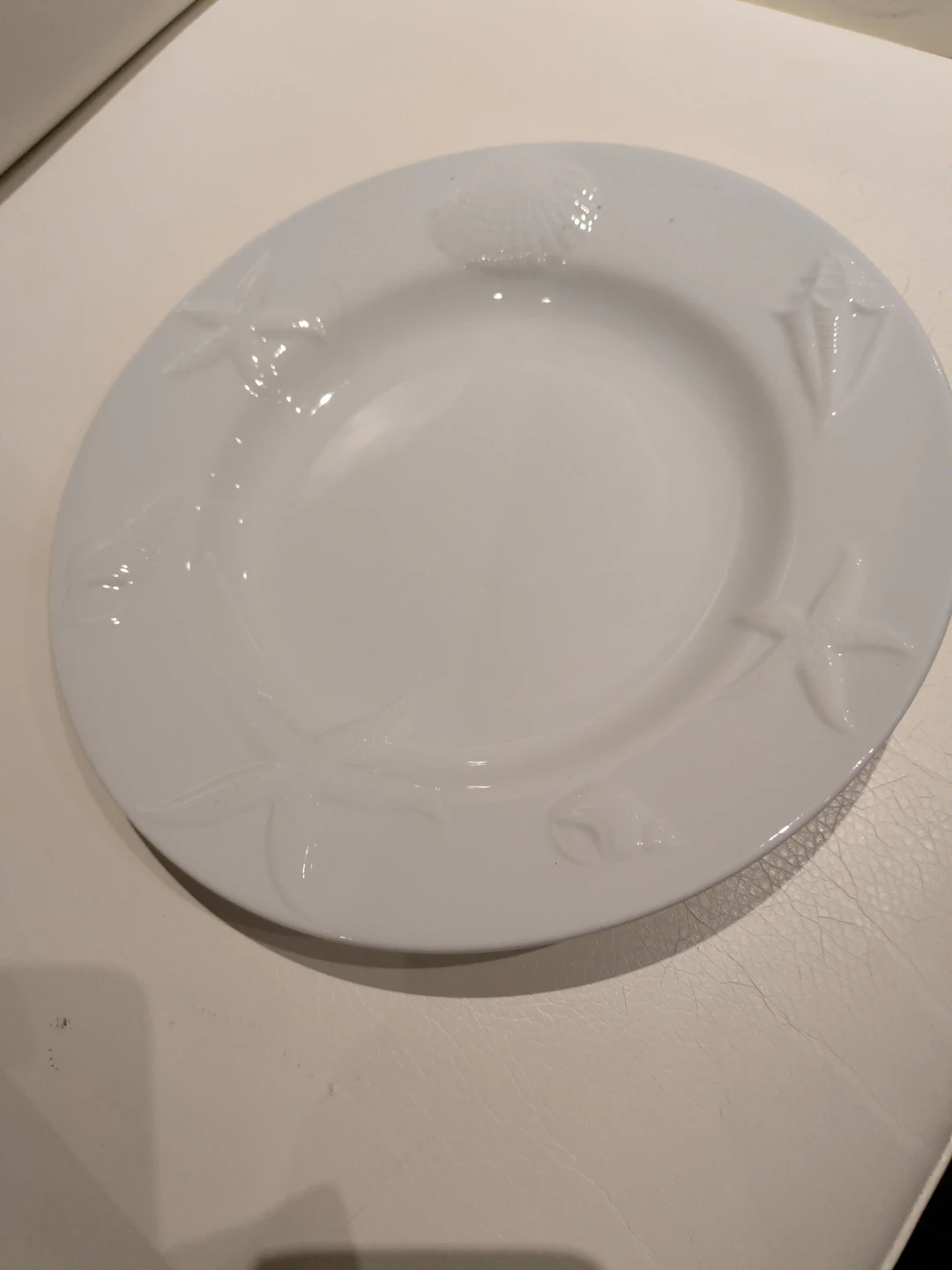 Pottery Barn Seashore Plate 12 pieces