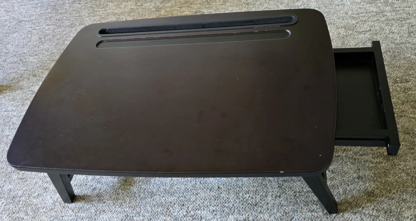 Foldable Lap Desk with Drawer - photo 3