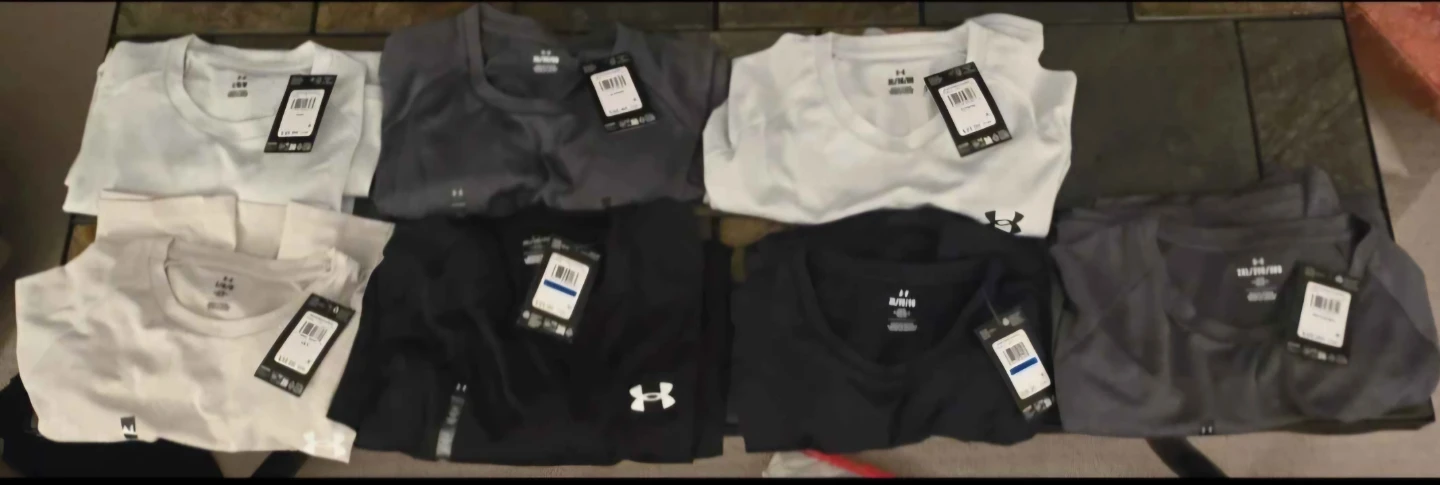 NWT Men's Under Armour TEES. XL, XXL & XXL. $25 each OBO.