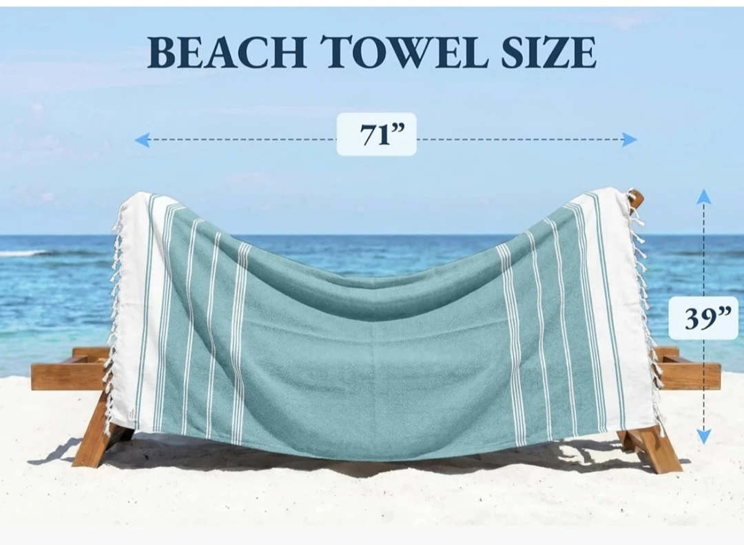 Cotton/linen  Beach Towels