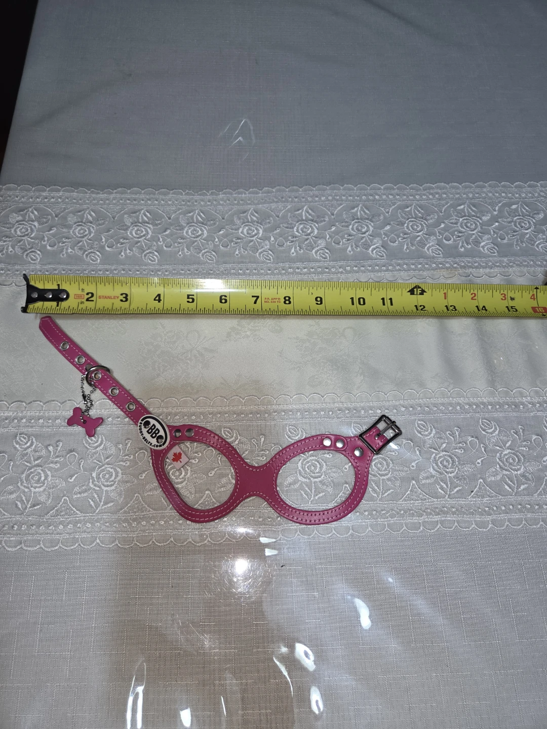 Pink Dog Harness - "BBB"