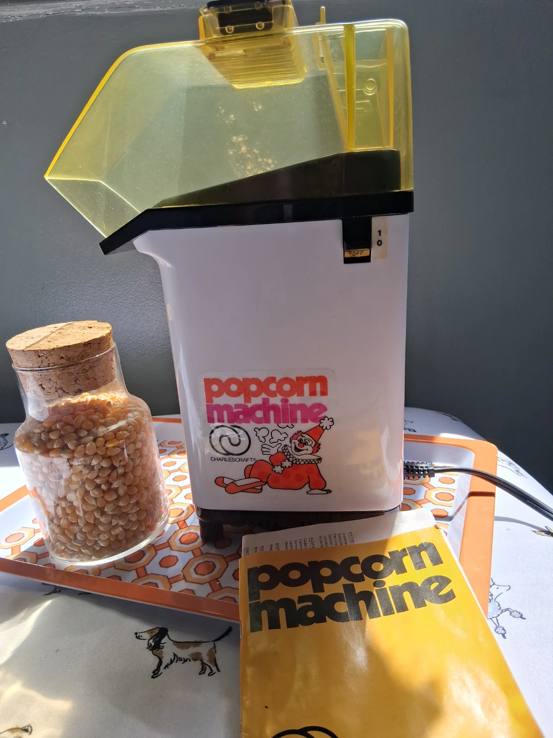 Charlescraft Hot Air Popcorn Machine - photo 3