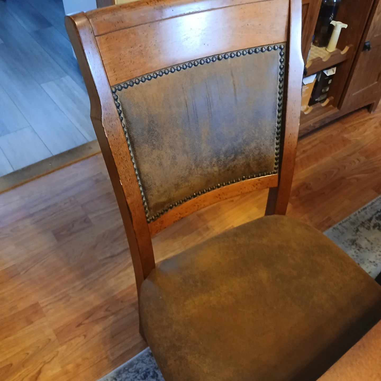 Wooden Dining Table with Chairs - photo 2