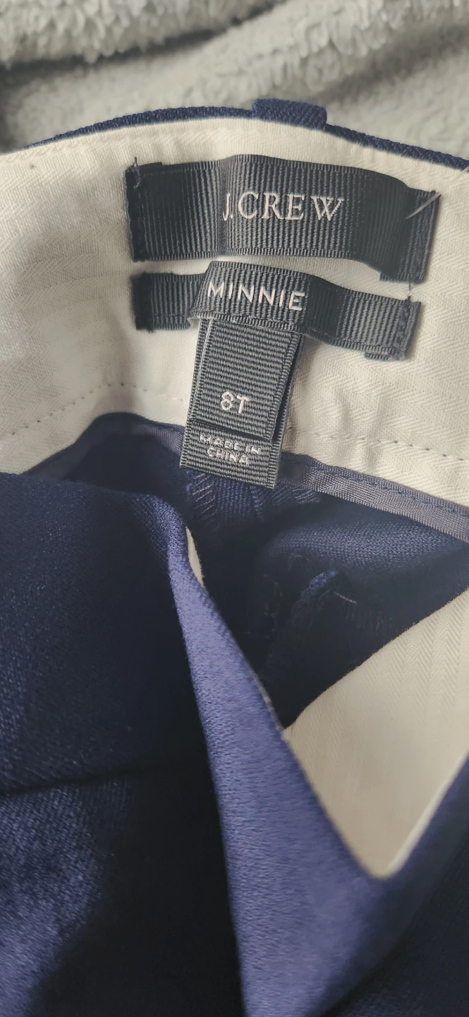 New J crew Navy blue Girls pant ⚽️ - photo 3