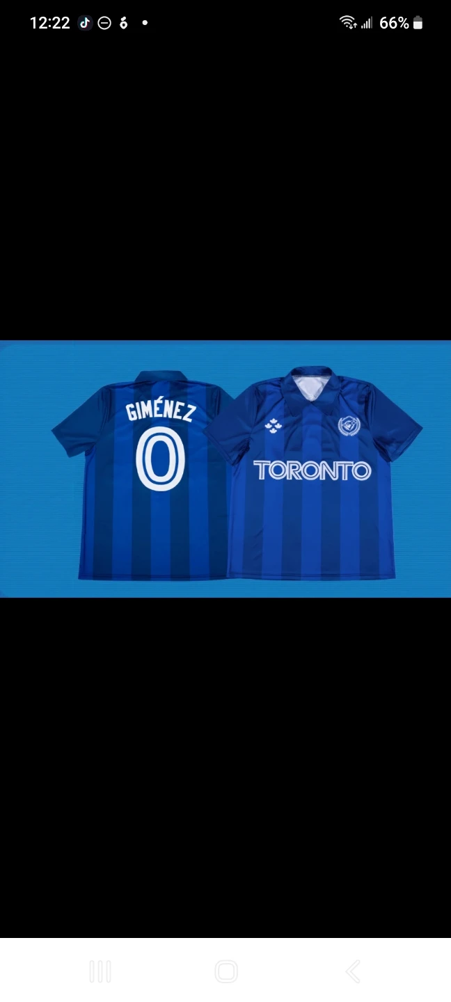 Toronto FC Giménez Soccer Jersey