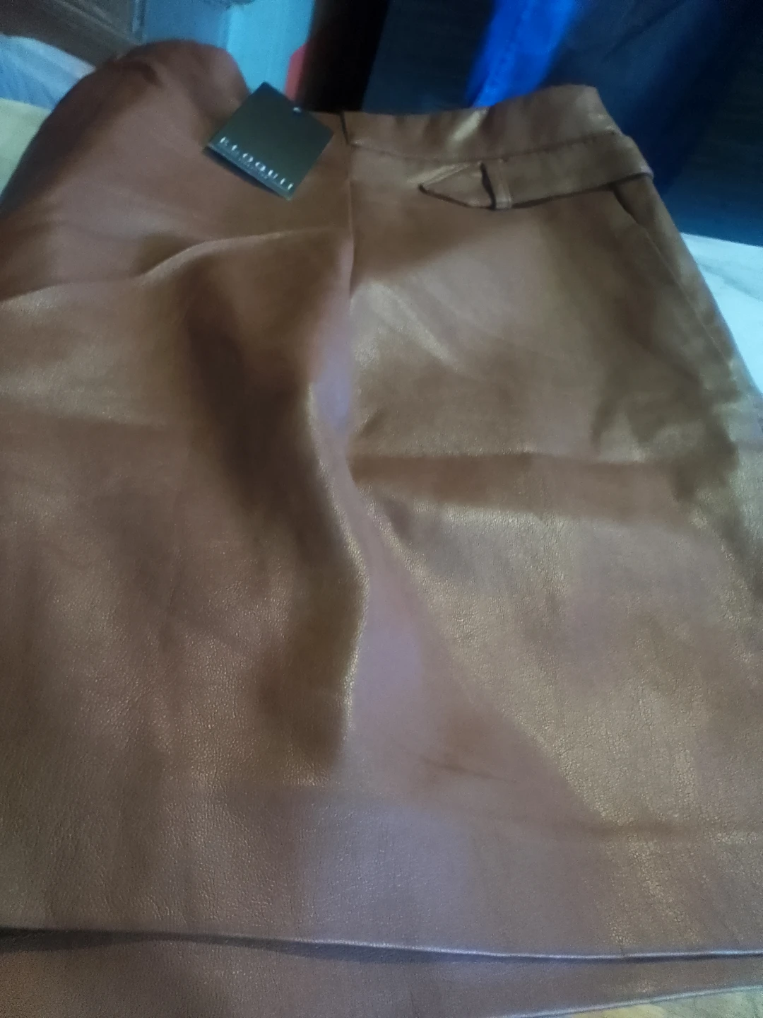 Eloquii Faux Leather Shorts - photo 2