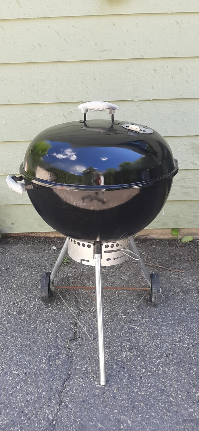 Weber Black Charcoal Kettle BBQ Grill