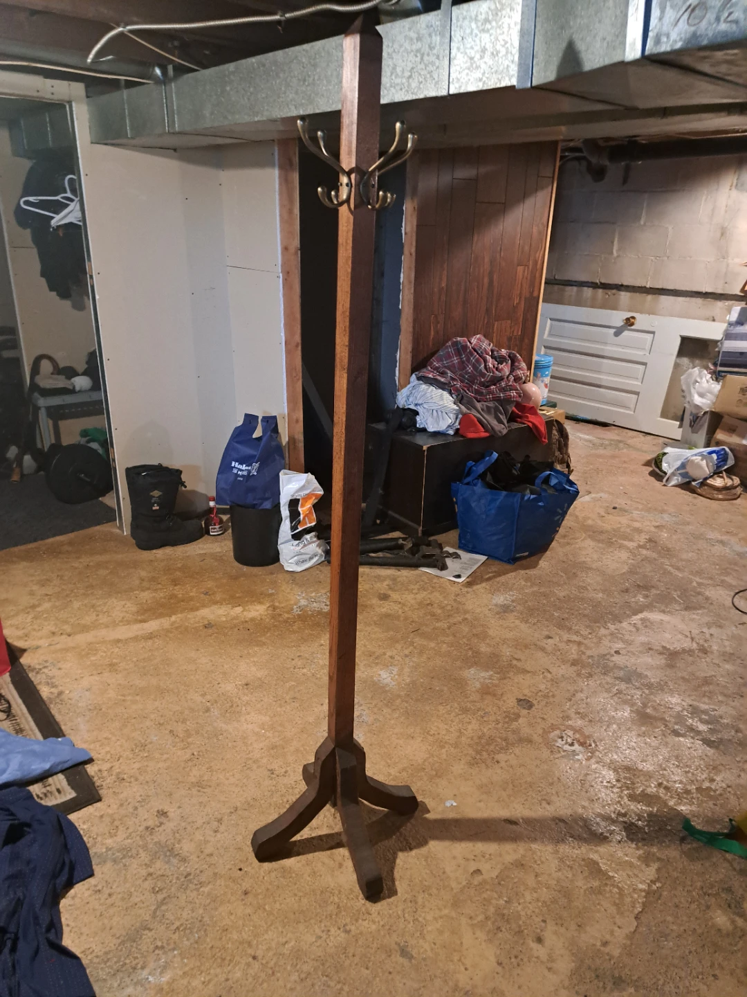 Wooden Coat Rack