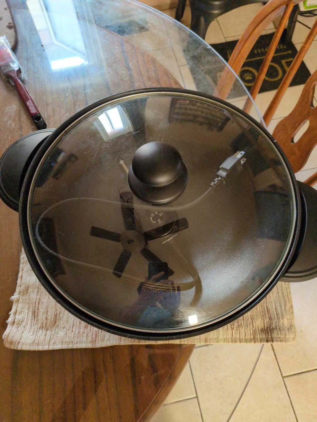 Rival Electric Skillet with Glass Lid - photo 2