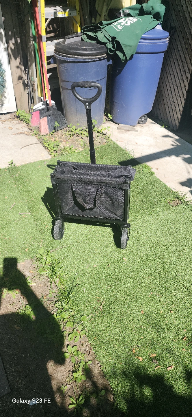 Black Folding Utility Wagon - photo 2