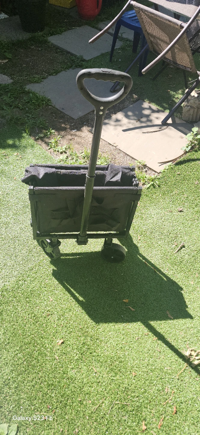 Black Folding Utility Wagon - photo 3