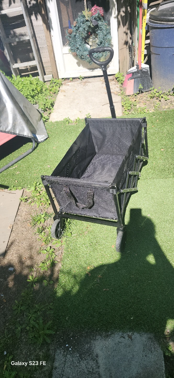 Black Folding Utility Wagon - photo 5