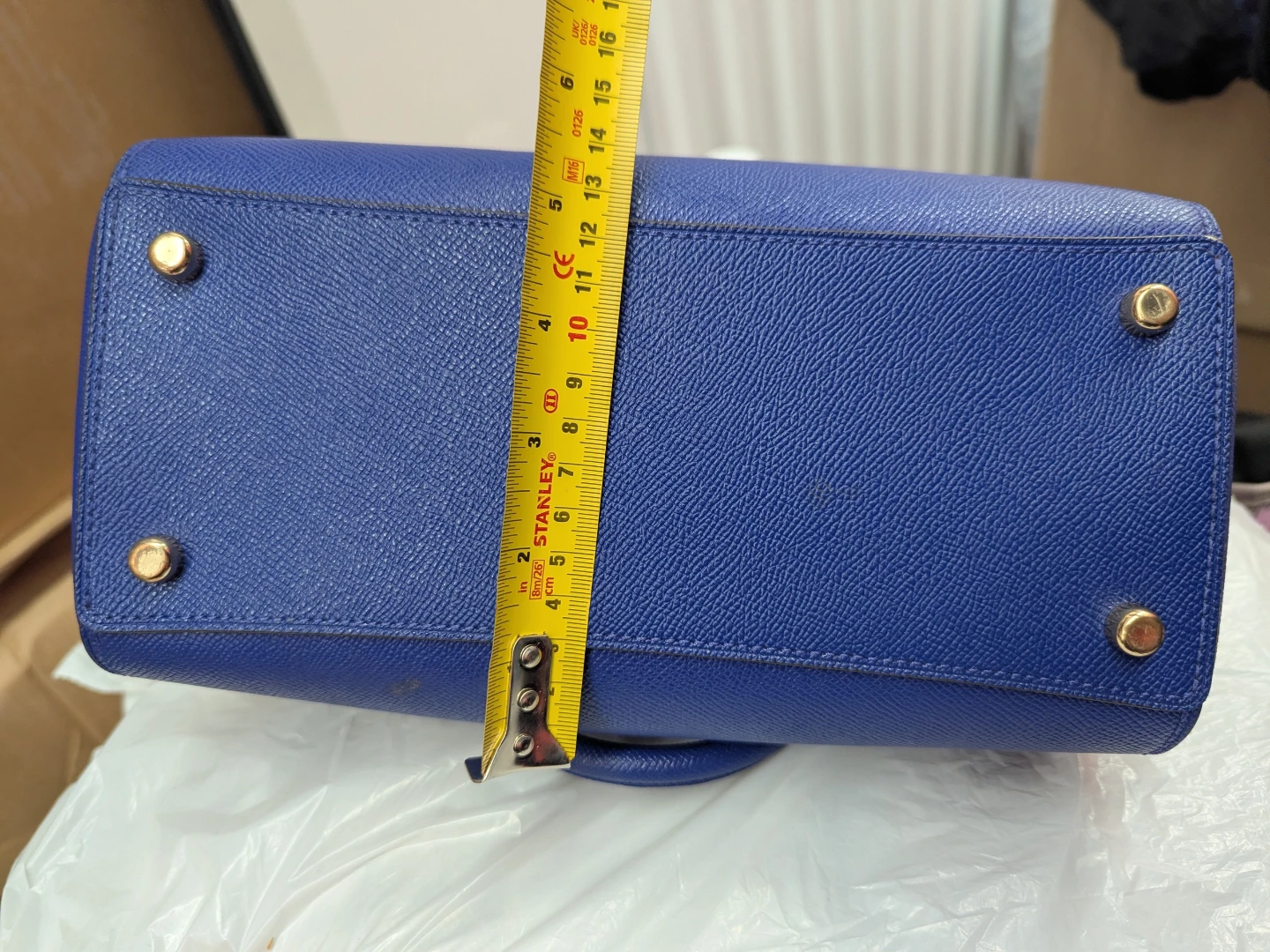 Coach New York Blue Leather Handbag - photo 4
