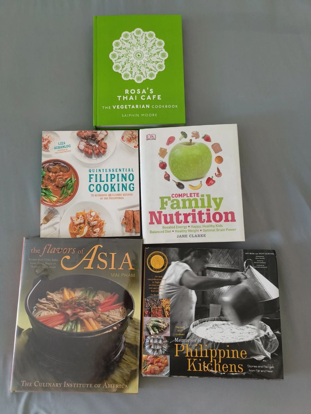 Cookbook Bundle: Filipino, Nutrition & Asian Flavours