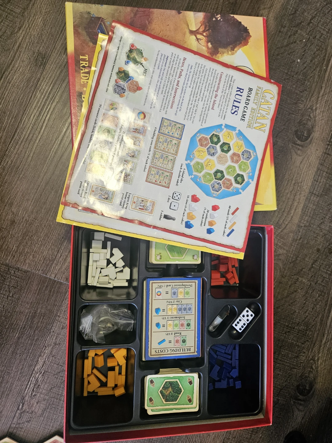 Klaus Teuber's Catan Family Edition Board Game - photo 2