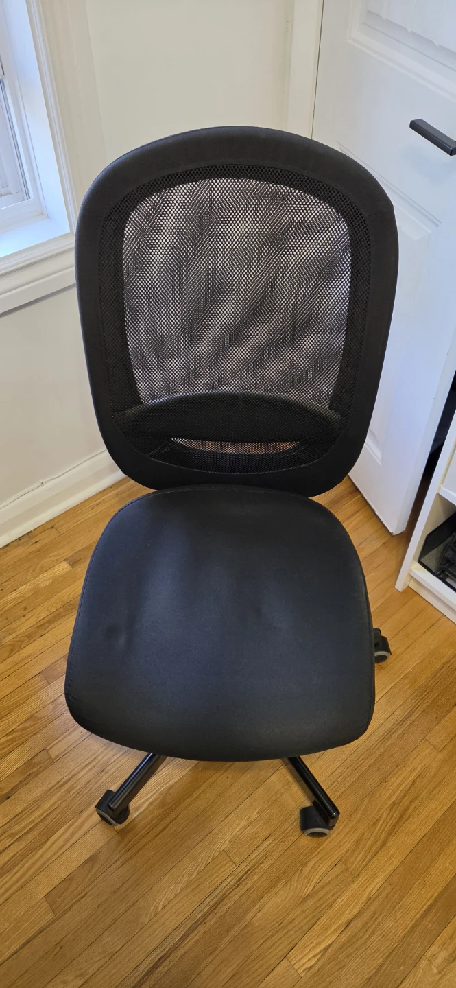 IKEA Black Mesh Back Office Chair