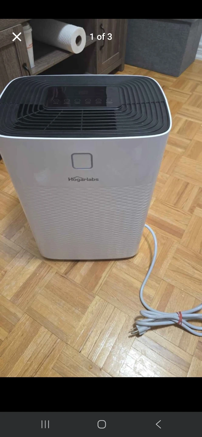 Dehumidifier 34 pints