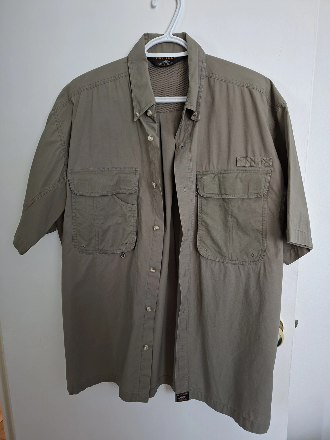 PAC TECH Performance Button-Up Shirt