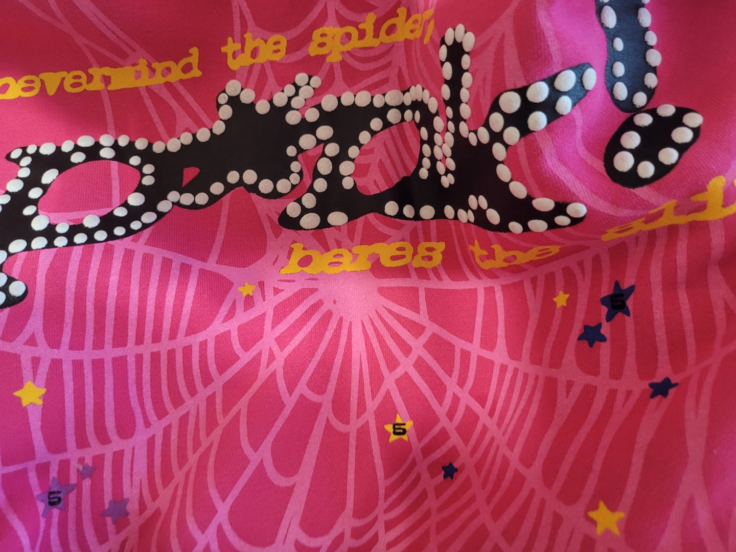 Pink Spider Hoodie Size M - photo 4