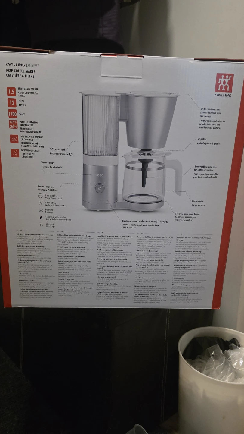 ZWILLING ENFINIGY Drip Coffee Maker - 12 Cups - photo 2