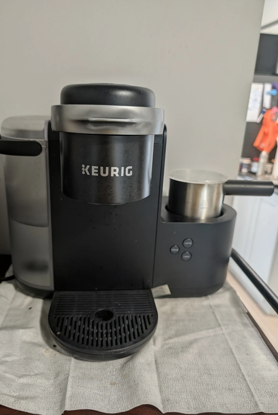 Keurig Milk Frother and Coffee Maker