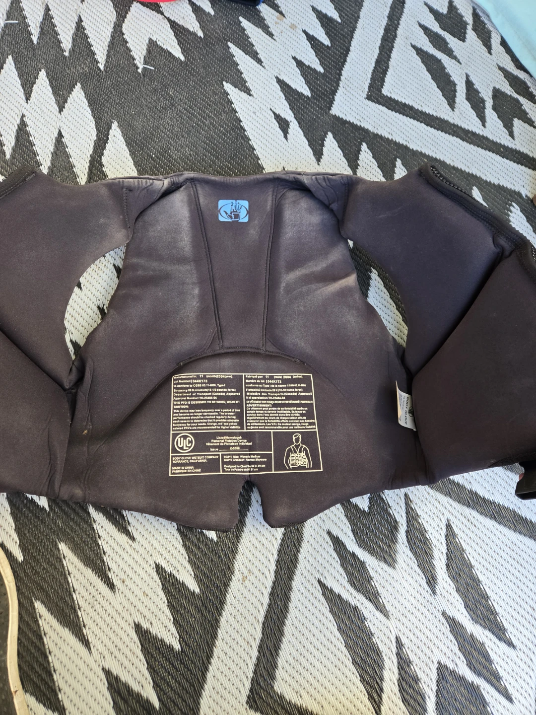 Women's medium life jacket body glove pfd - photo 2