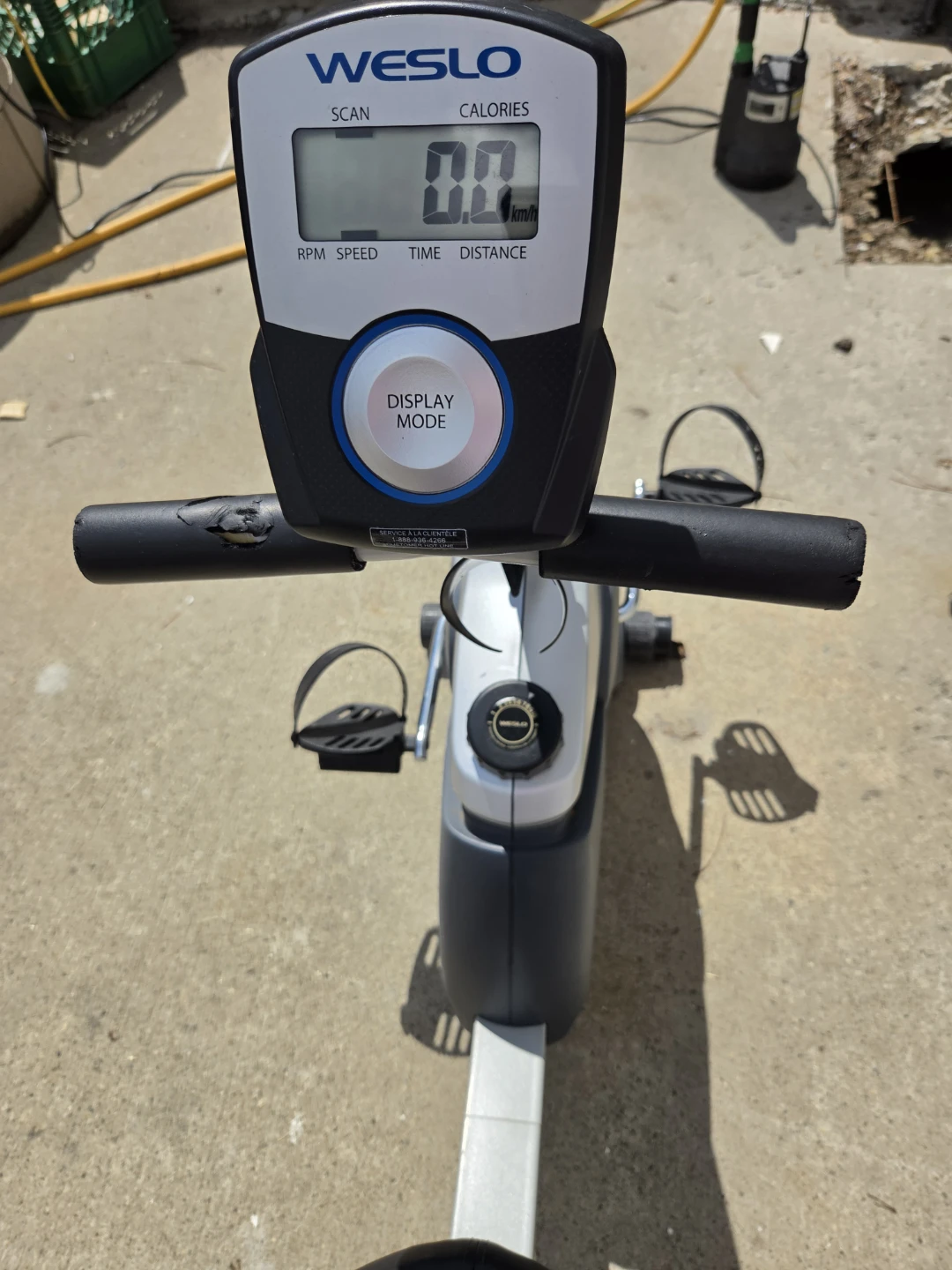 Weslo Recumbent Exercise Bike - photo 2