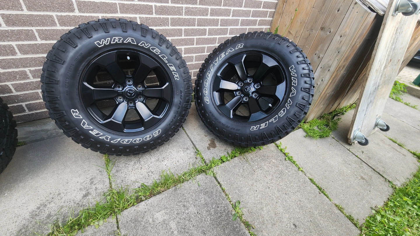 Goodyear Wrangler Duratrac Tires and Rims - photo 2