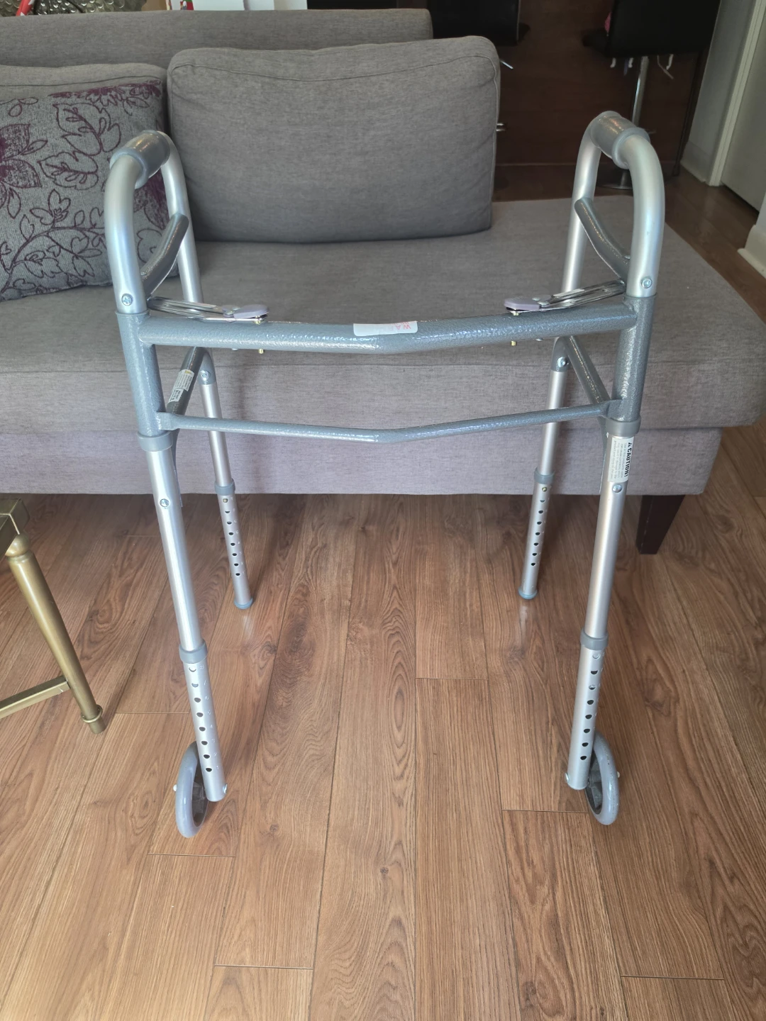 Folding Walker with Wheels - photo 2