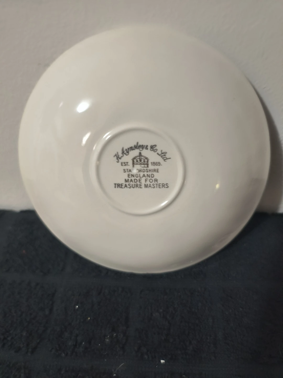 H. Aynsley & Co. Ltd. 25th Anniversary Teacup and Saucer - photo 2