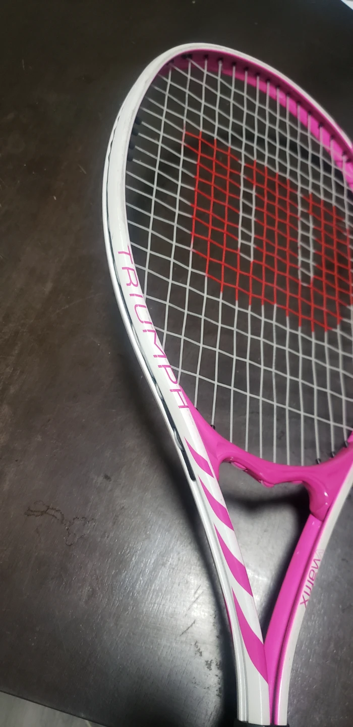 ! Negotiable! Wilson Triumph Matrix Tennis Racquet Pink - photo 3