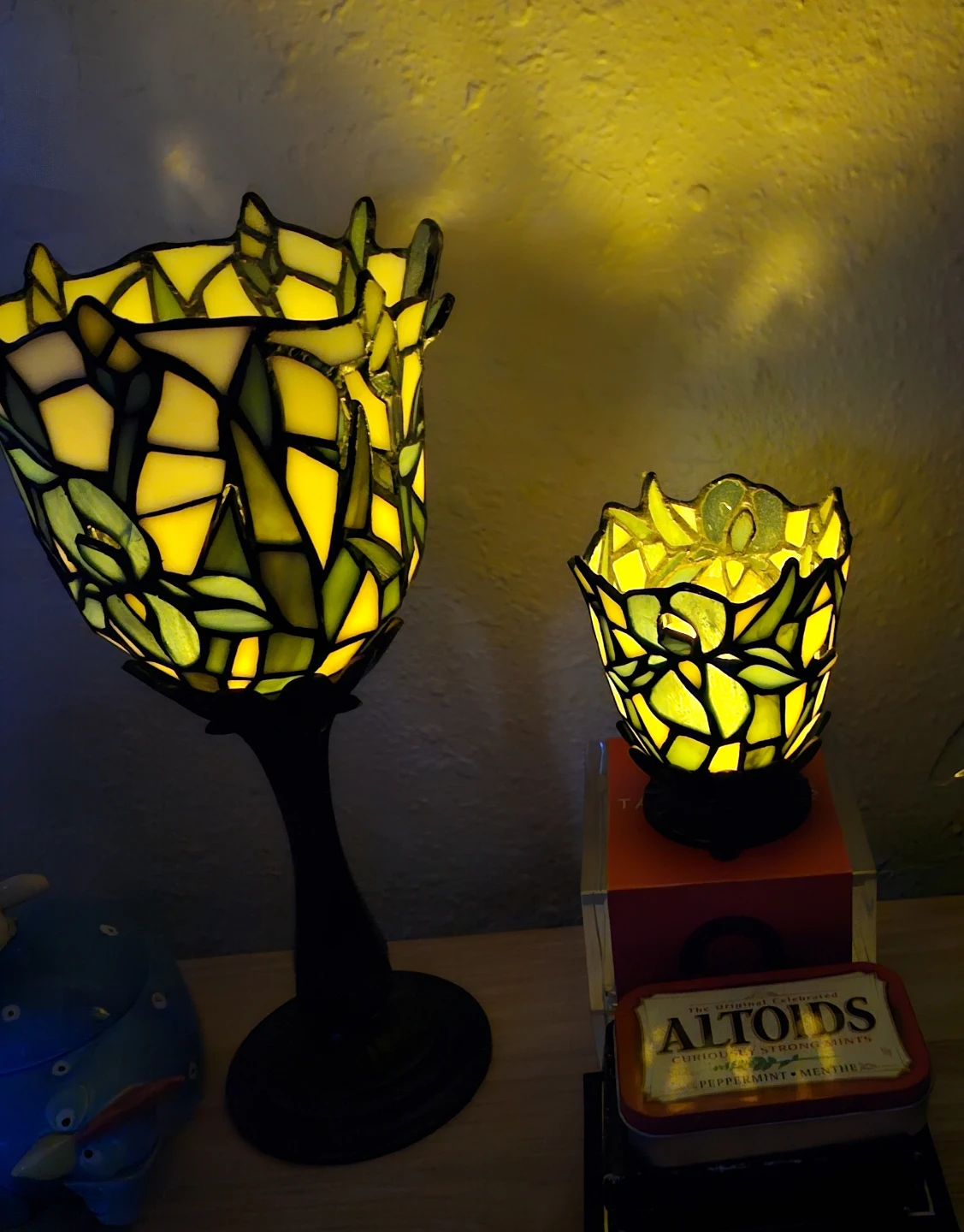 Tiffany Style Stained Glass PartyLite Set - photo 5