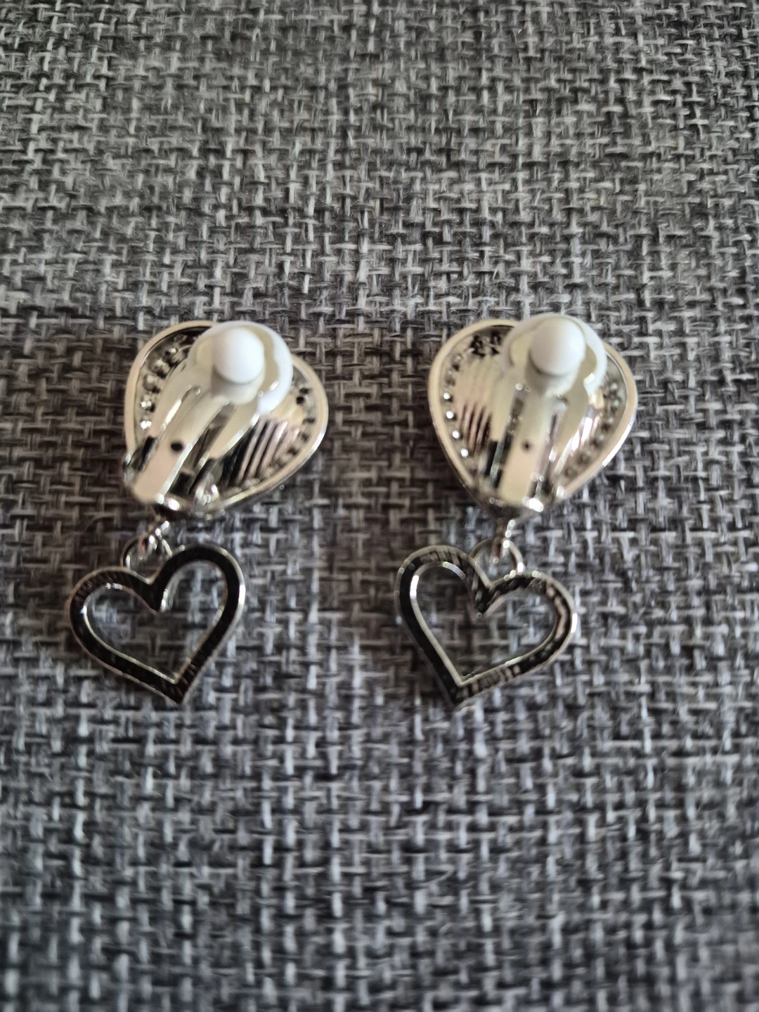 Pink Heart Dangle Earrings - photo 2