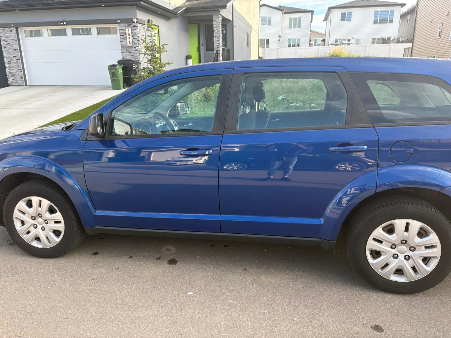 Blue Dodge Journey 2015