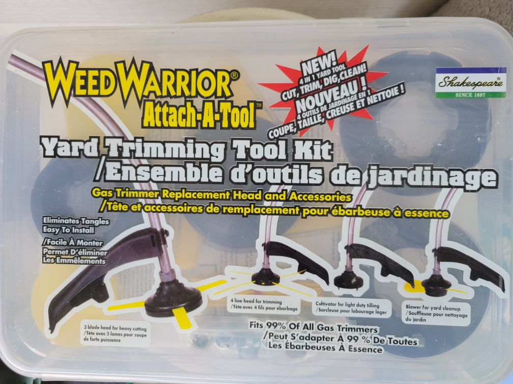 Weed Warrior Attach-A-Tool Yard Trimming Tool Kit