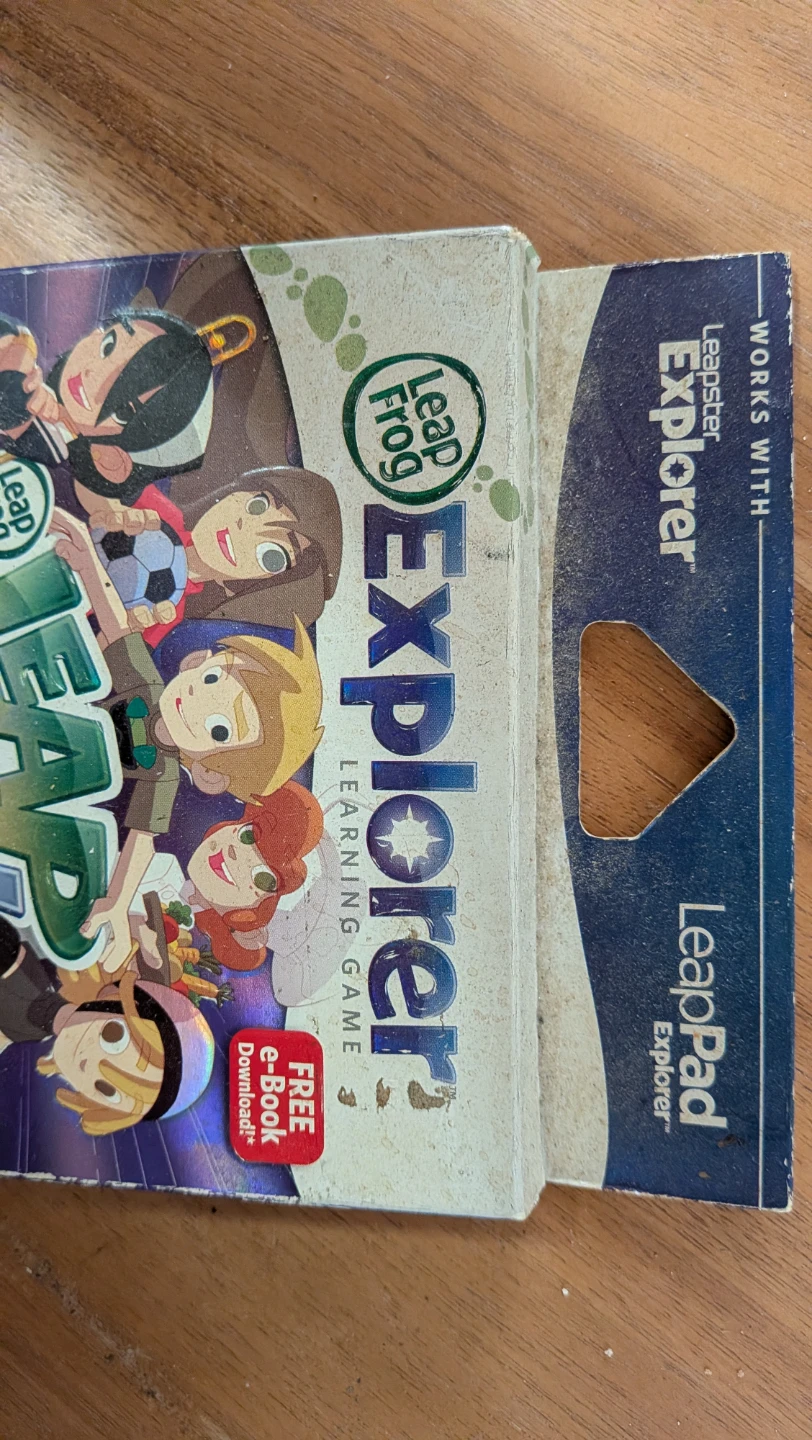 Leap Frog Leapster Explorer Learning Game - Leap School Reading