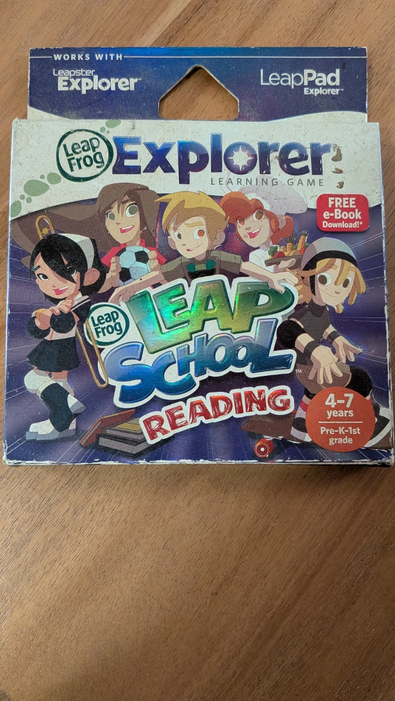 Leap Frog Leapster Explorer Learning Game - Leap School Reading - photo 2