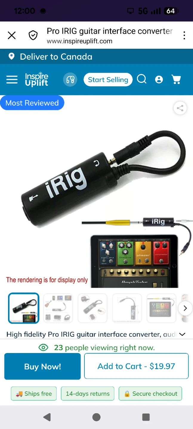 IK Multimedia iRig Guitar Interface - photo 5