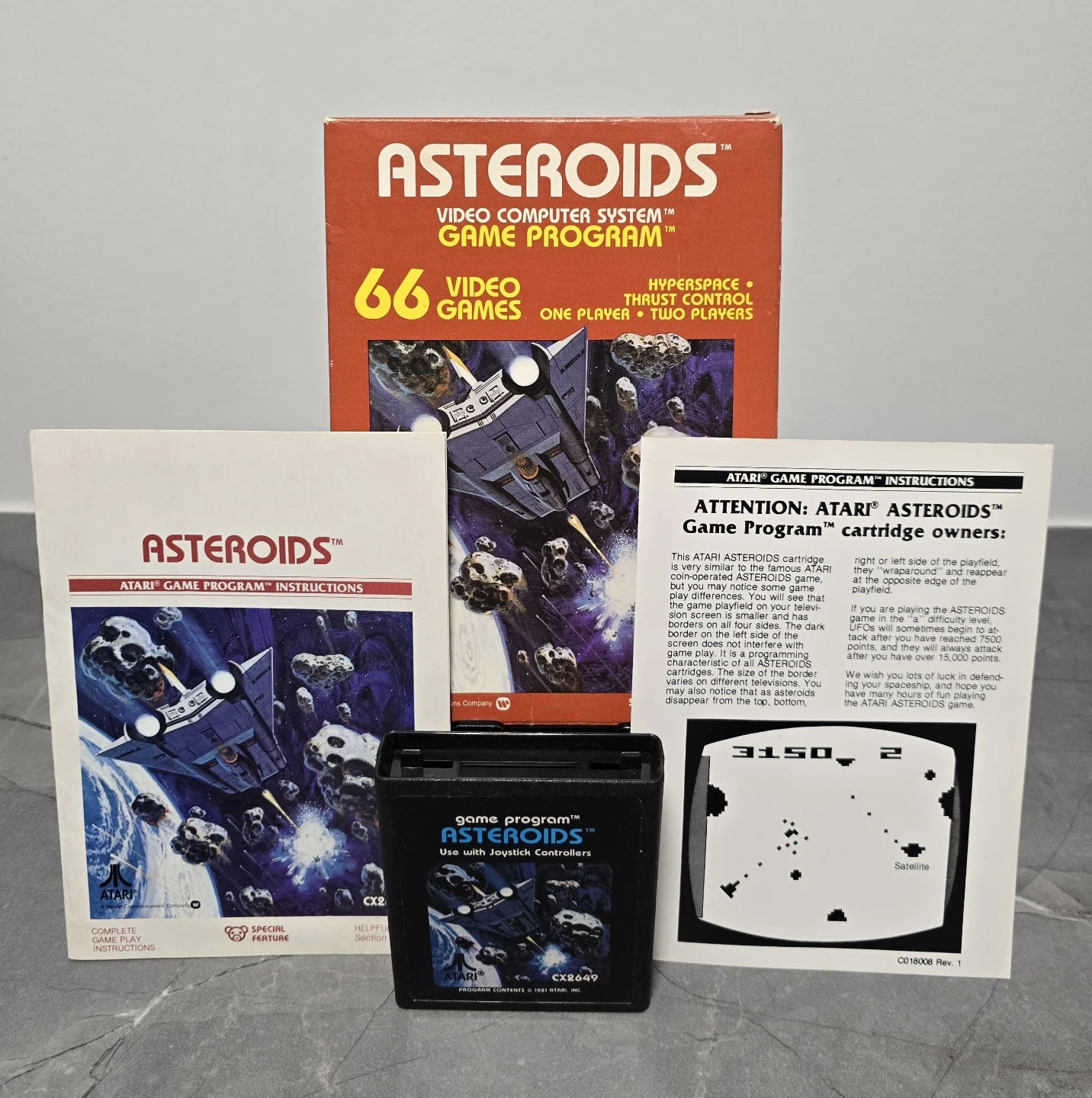 Asteroids (CIB) - Atari