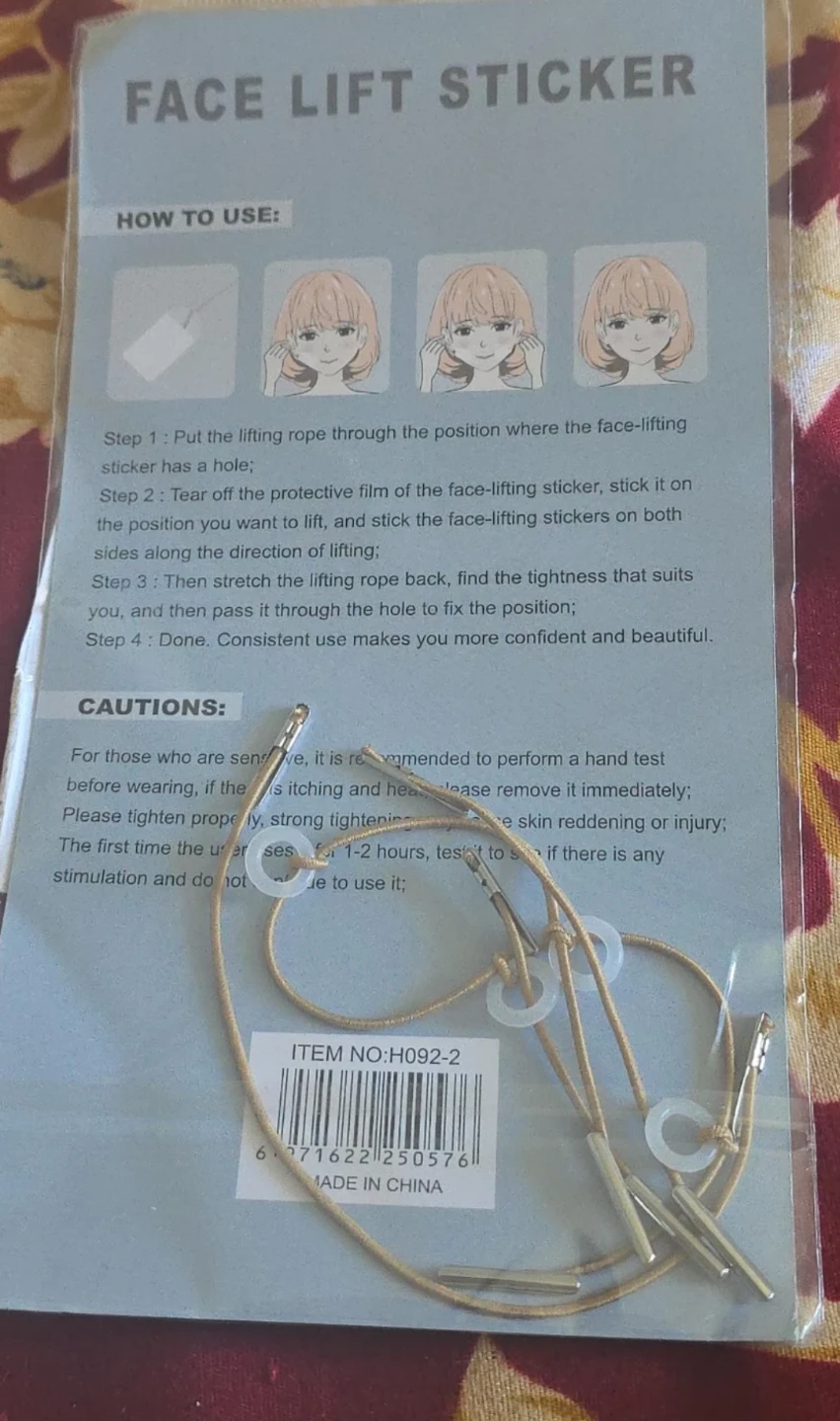 Face Lift Sticker Tape with 18 stickers