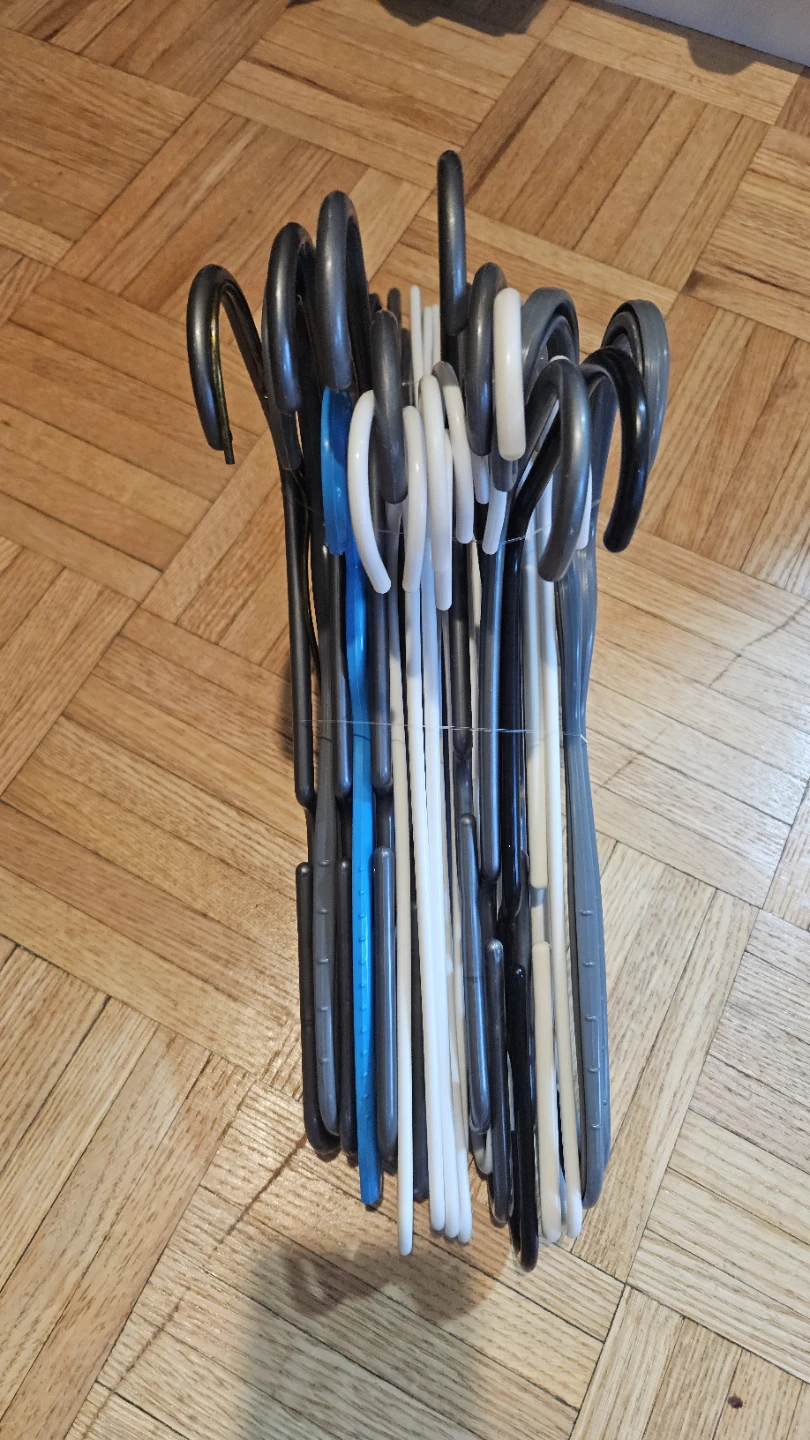 Assorted Plastic Clothes Hangers - photo 2