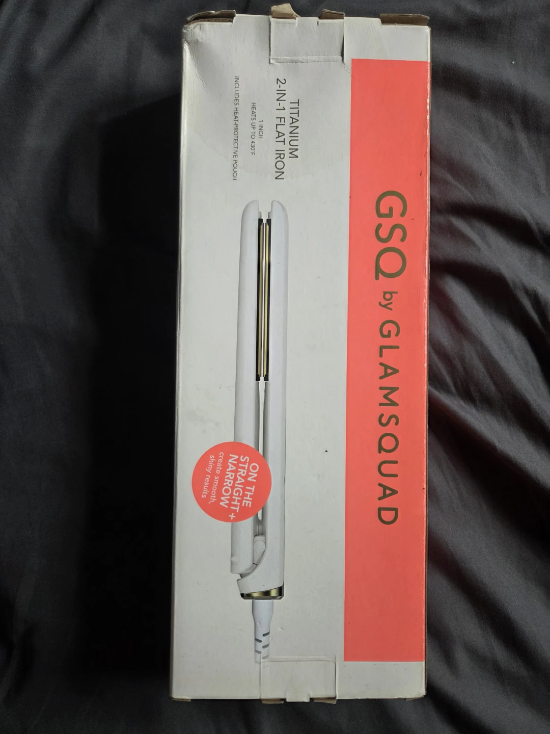 GSQ by Glamsquad Titanium 2-in-1 Flat Iron