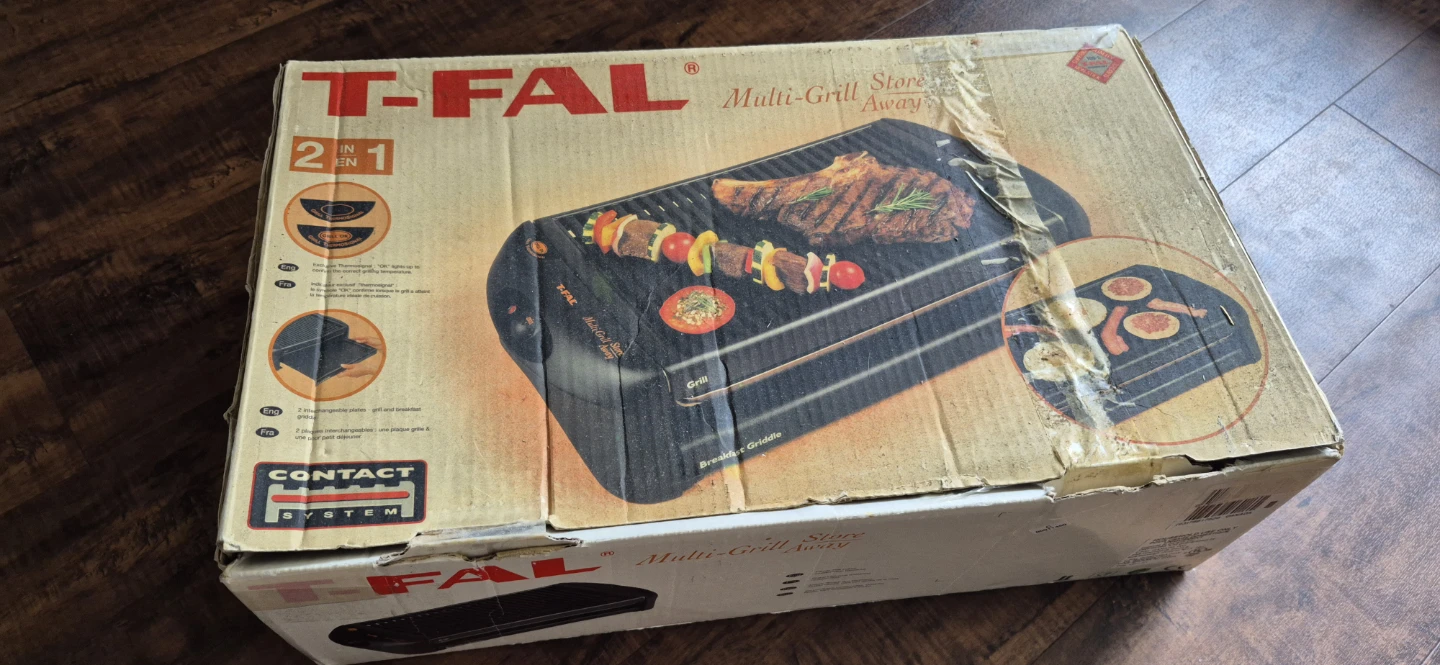T-Fal Multi-Grill Store Away