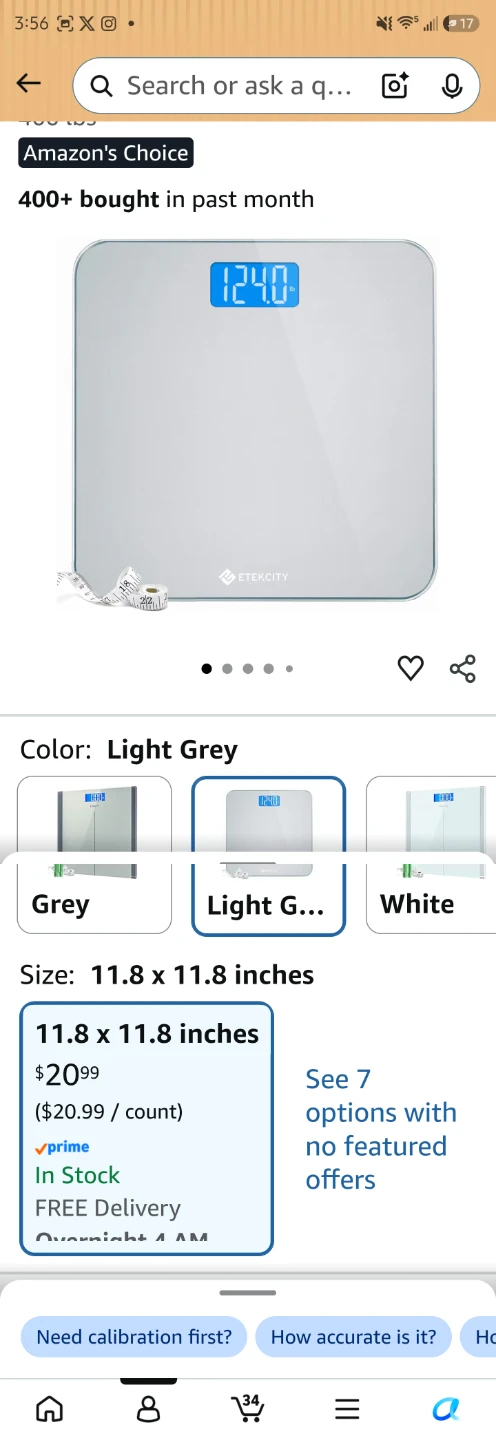 Etekcity Digital Bathroom Scale - photo 3