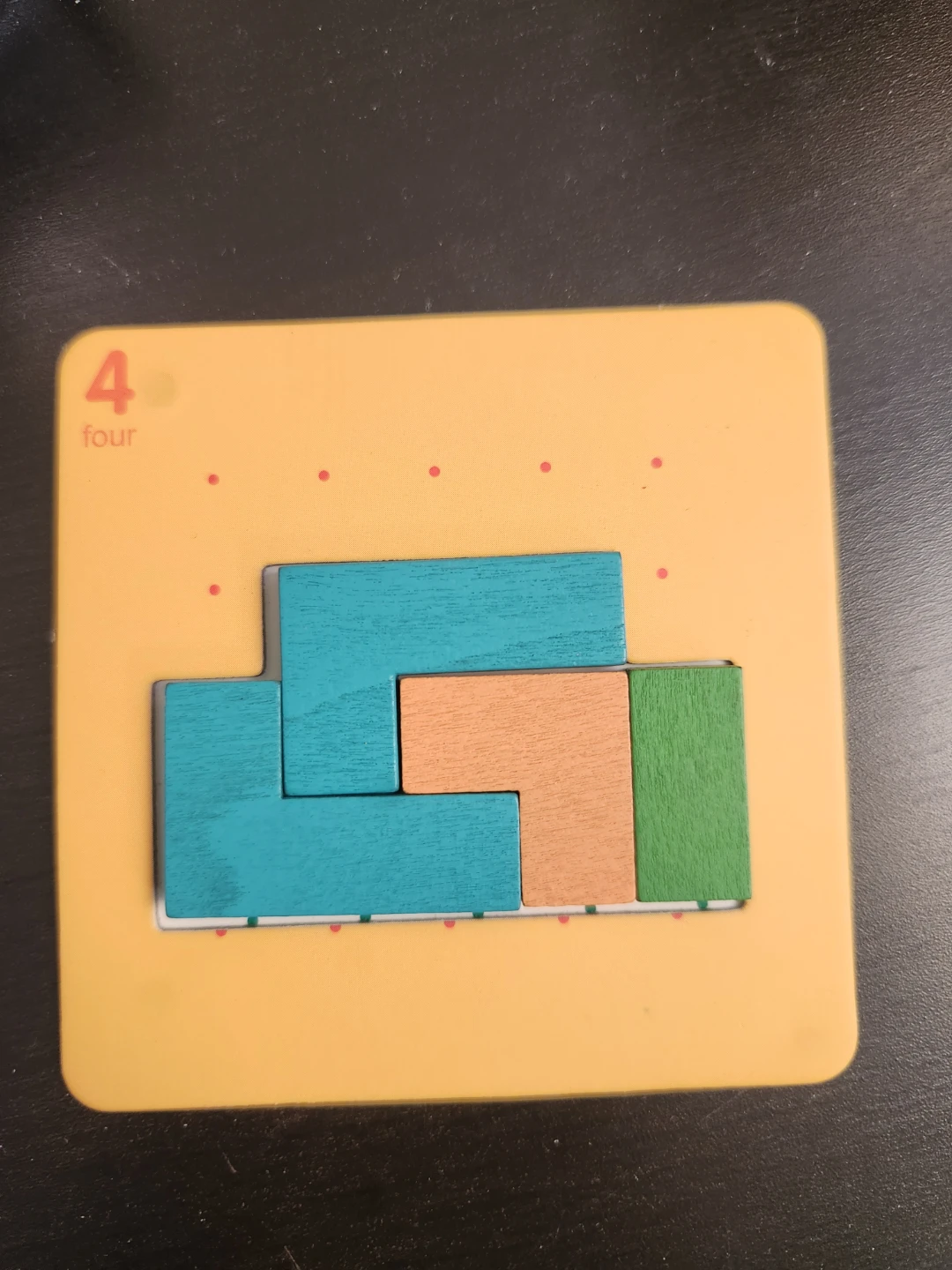 Geometeic puzzle toy set - photo 2
